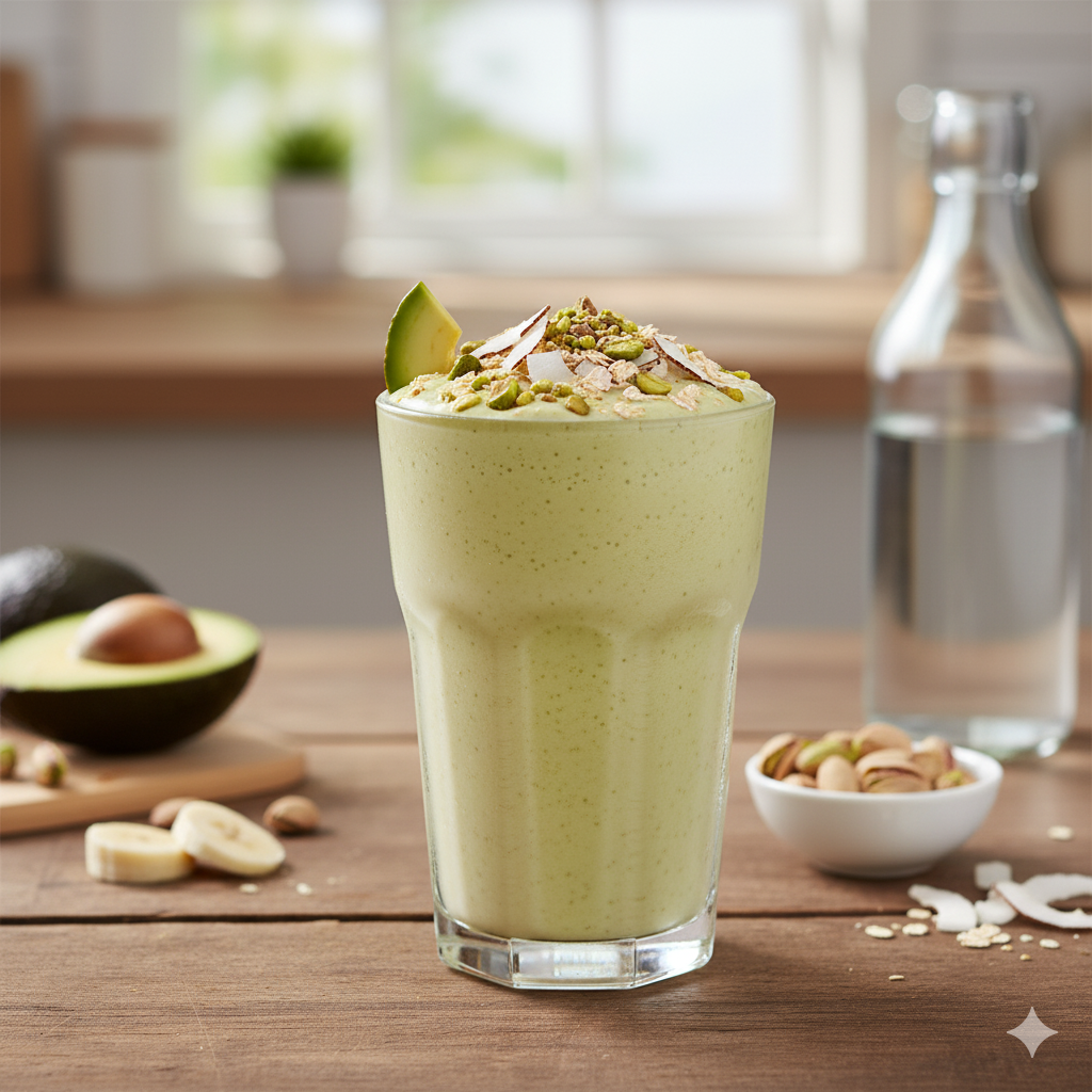 Nutty Avocado Smoothie